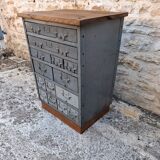 Military metal drawer cabinet