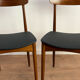 Set of 6 Scandinavian teak chairs – 1960s