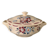 Old tureen / vegetable bowl in earthenware from Lunéville K&G