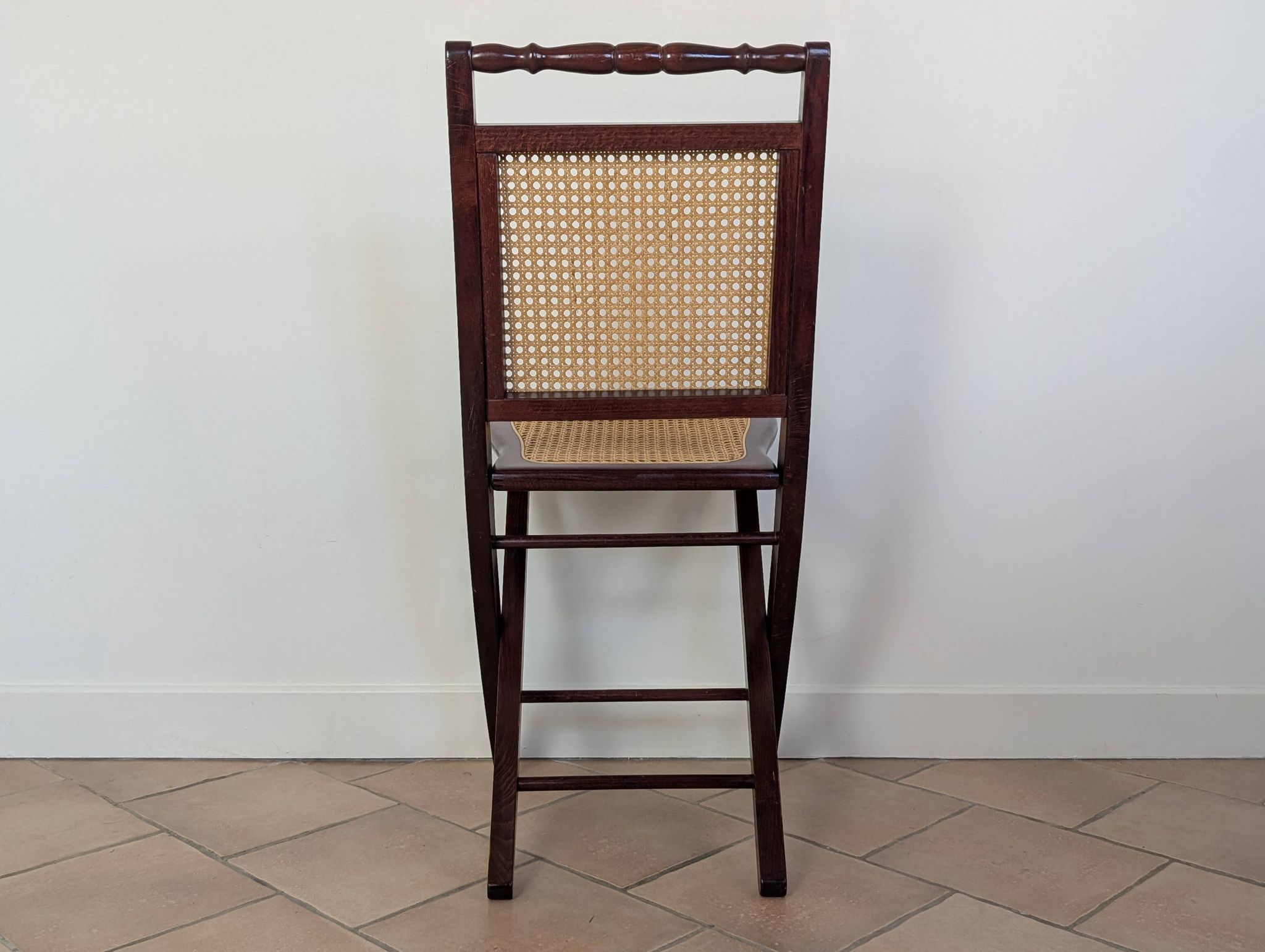 Set of 5 caned chairs