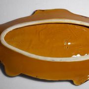 Plat zoomorphe poisson Poet Laval