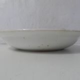 Plate  model lotus, terre de fer