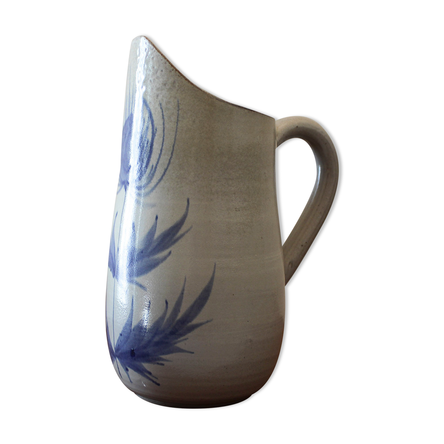 Sandstone pitcher Edmond Guizol Vallauris
