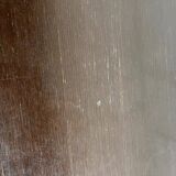 Minimalist vintage dark wood sideboard