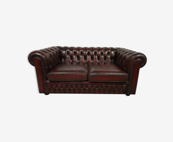 Canapé chesterfield cuir convertible