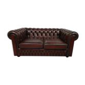 Canapé chesterfield cuir convertible