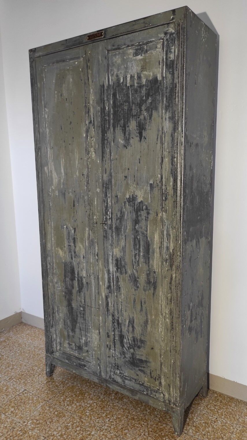 Parisian metallic wardrobe " Bauche "