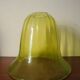 old blown glass lampshade vintage pendant light