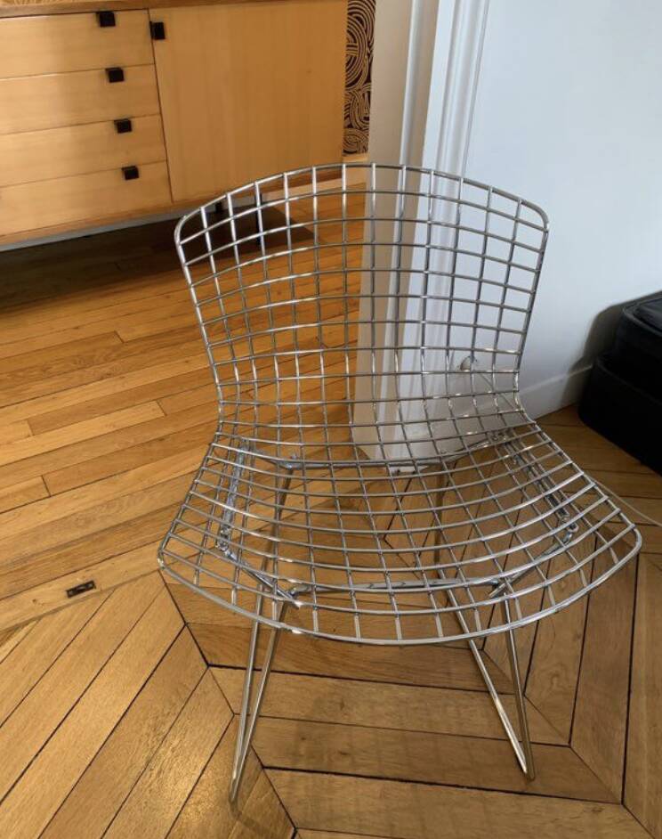 Bertoia chairs