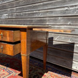 Flat Mahogany Office Louis XVI Style XIX Century