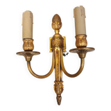 Louis xvi style bronze wall lamp