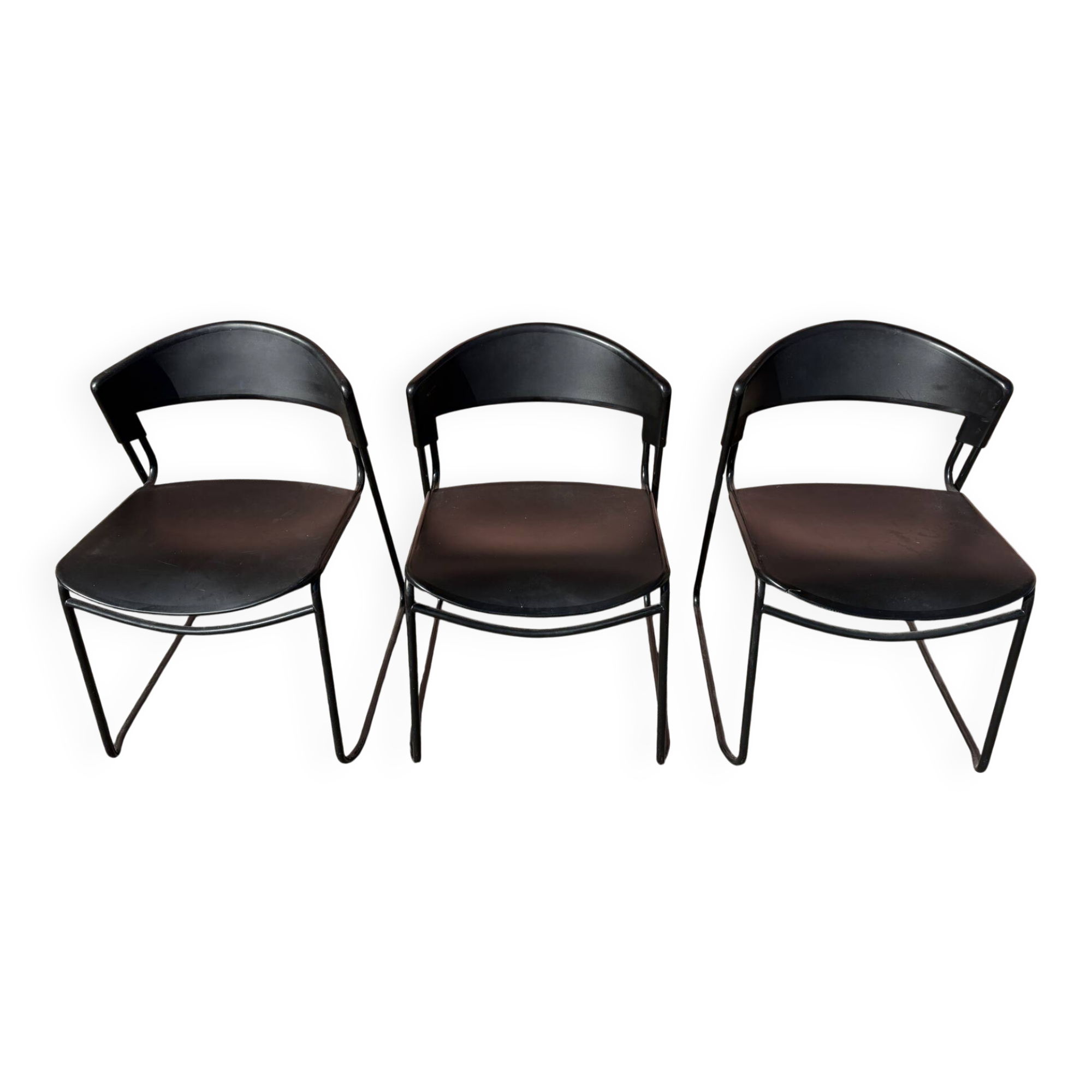 3 Chaises vintage design