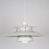 Lampe suspendue vintage danoise PH 5 par Poul Henningsen, Louis Poulsen, 1958