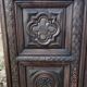 Paire de portes sculptées
