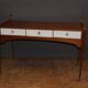 Flat Desk Three Drawers And Lacquer Maison Gauthier Around 1960