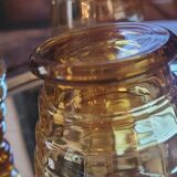 50's amber glasses