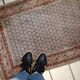 Tapis Vintage Seraband Indien en Laine (74cm x 301cm), Années 1970