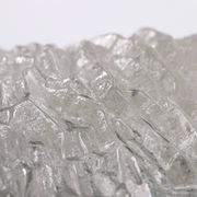 Large wall lamp Peil & Putzler ice glass, 1960 Germany