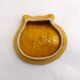 Shell-shaped bowl barbotine Vallauris