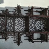 Oriental wooden shelf