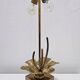Nenuphar table lamp in bronze and brass by Maison Charles, 1960s.