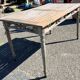 Table en teck pour terrasse et balcon