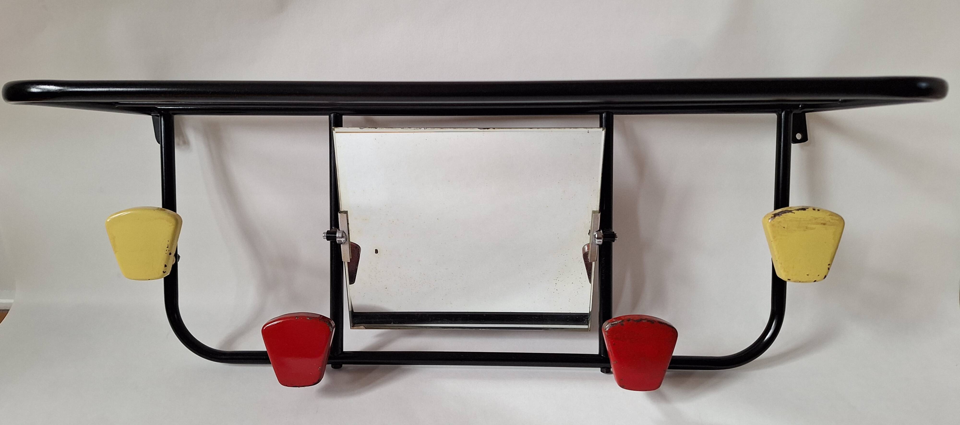 Vintage coat rack / wall mounted wardrobe