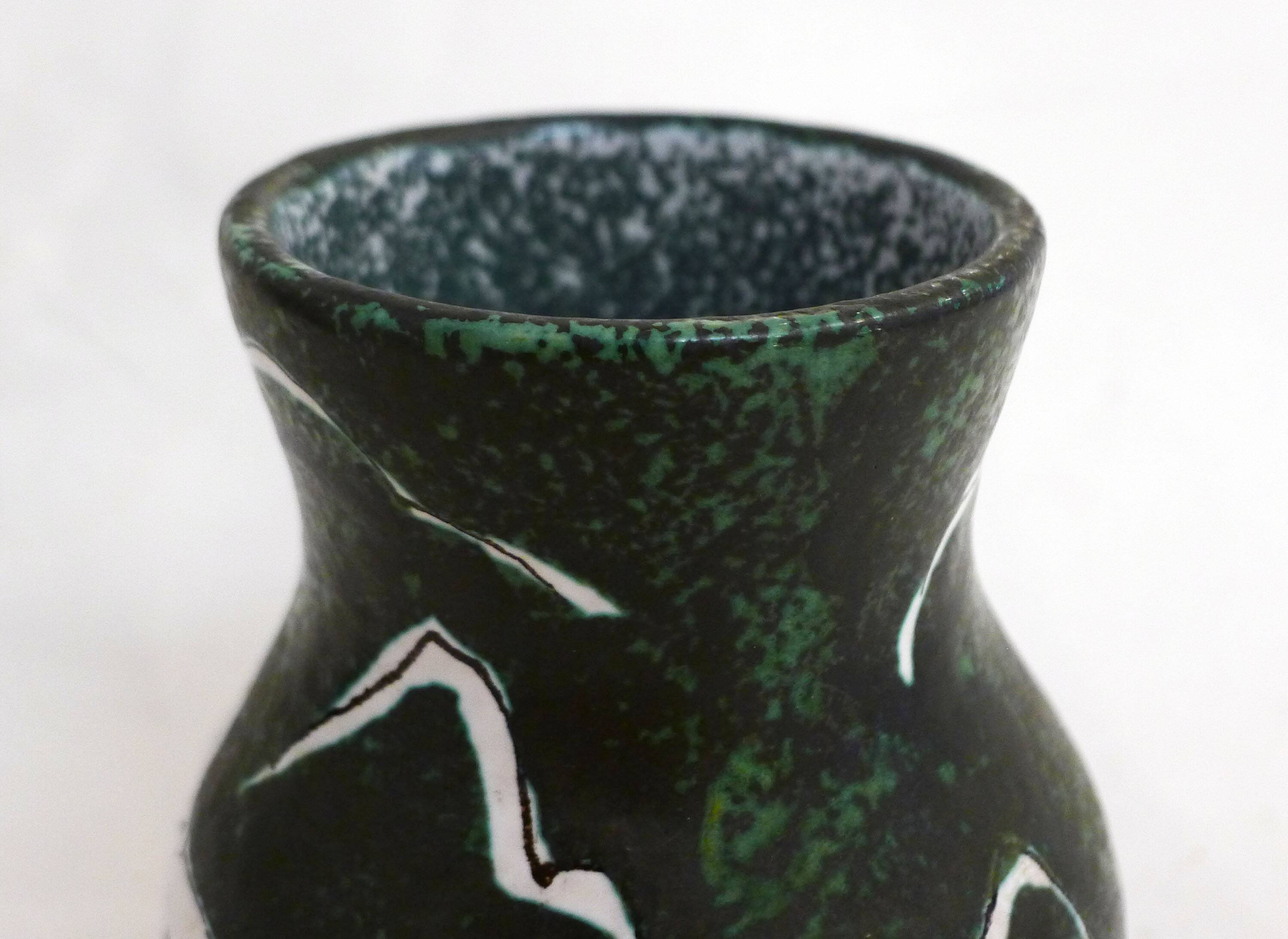 Chamois midcentury matte vase