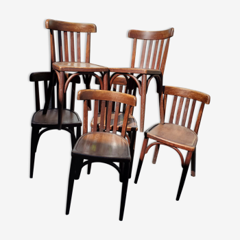 Lot de 6 chaises bistrot