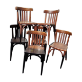 Set of 6 bistro chairs
