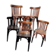 Set of 6 bistro chairs