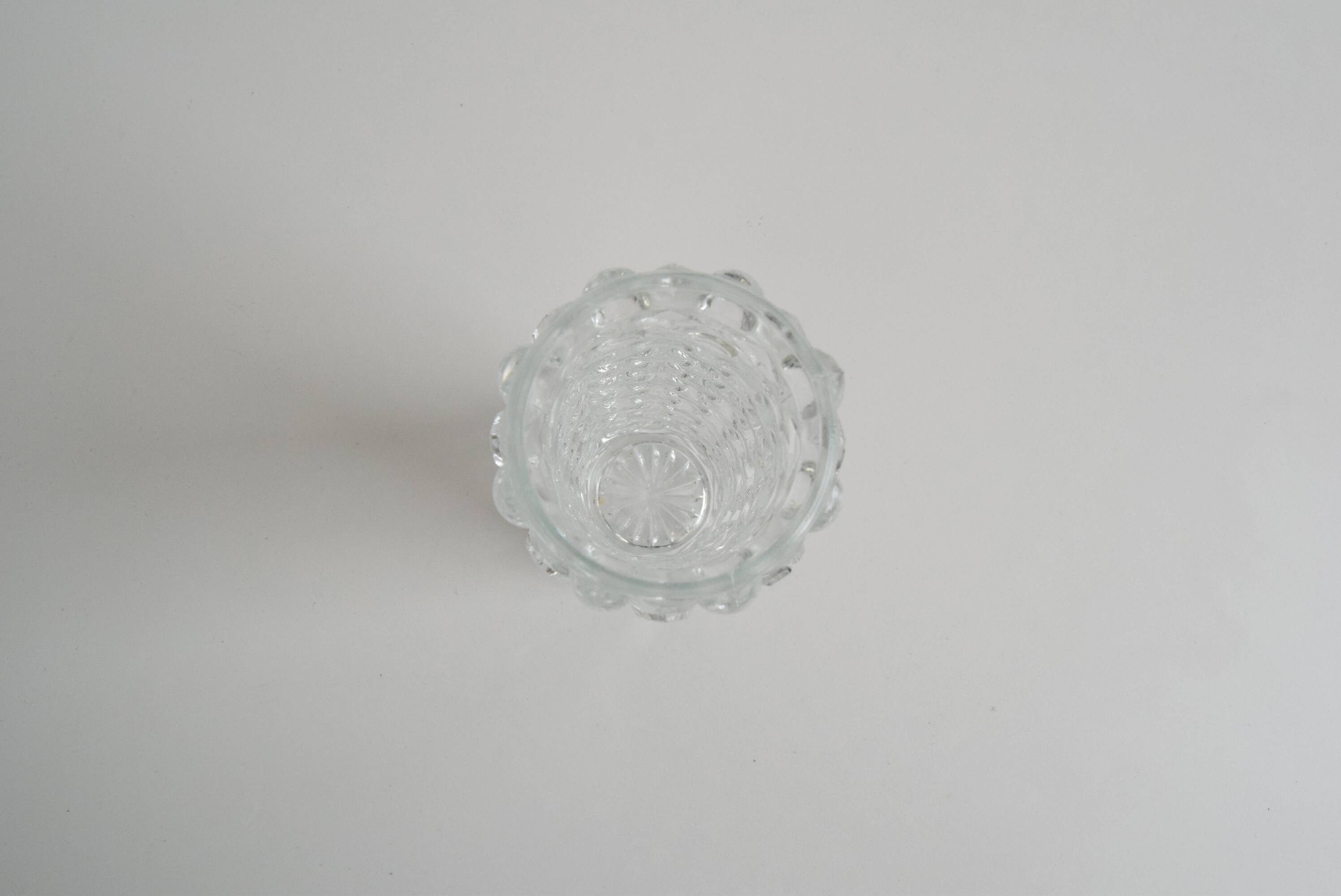 Vintage Glass Vase by Pavel Pánek for Sklo Union Libochovice, 1970's.