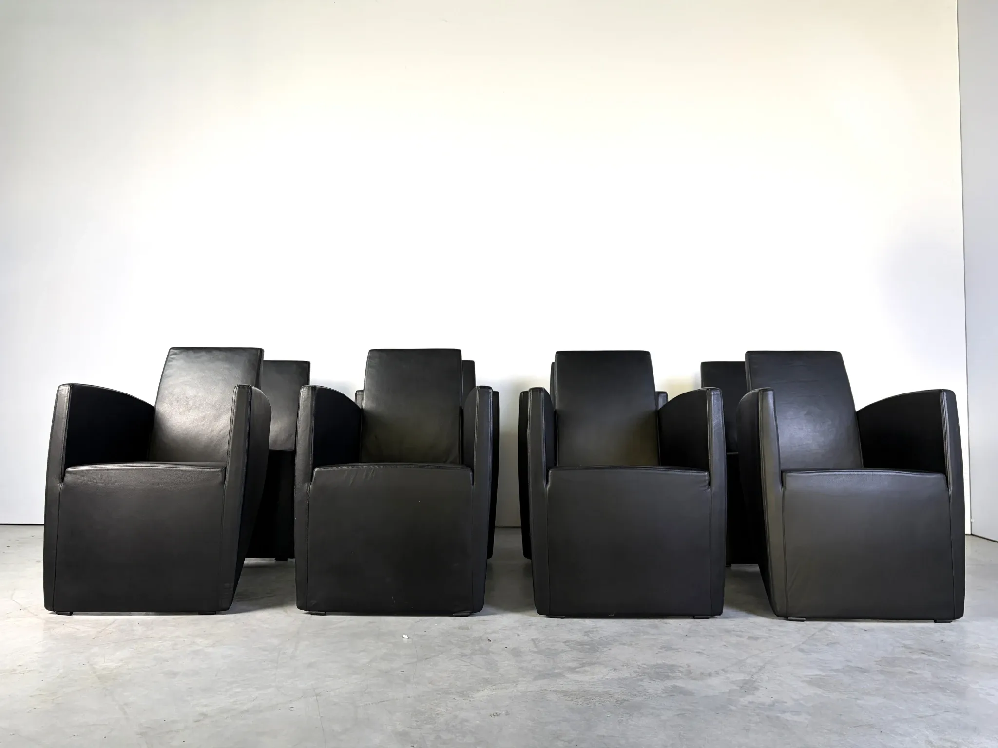 J. Lang armchairs by Philippe Starck for Driade, 1980s, set of 8