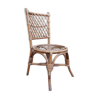 Chaise en rotin
