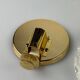 60s 70s Wall Sconce Wall Lamp Glass Brass Leaf Space Age Design