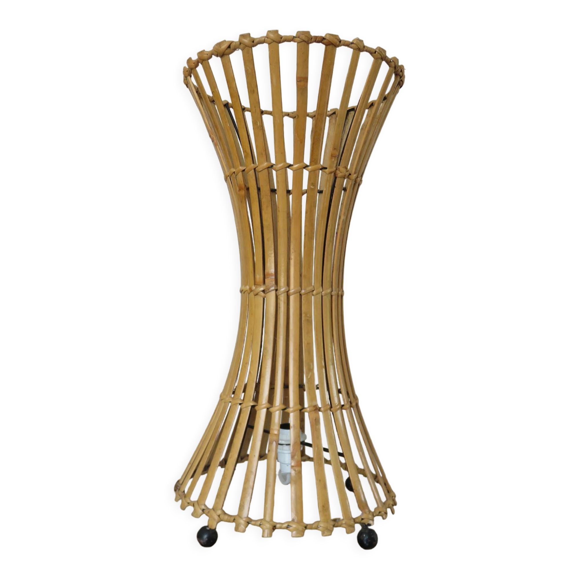 Bamboo lamp 70s