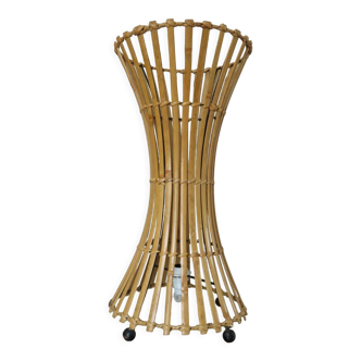 Bamboo lamp 70s