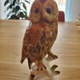 Saxon Porcelain Owl Karl ENS