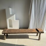 Very large bench in old teak H:50cm L:2m06