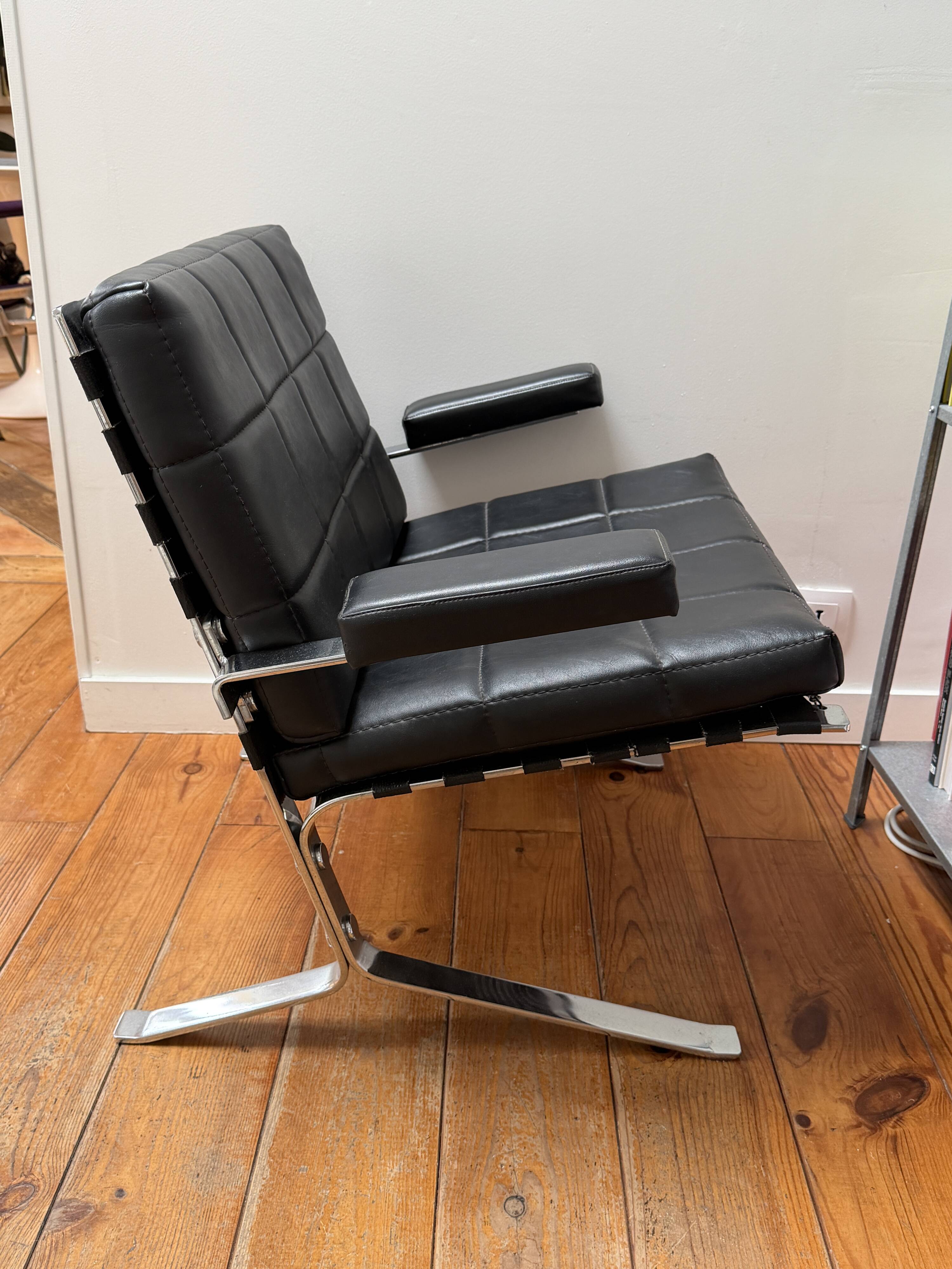 Pair of vintage armchairs by Joker Olivier Mourgue for Airborne, 19