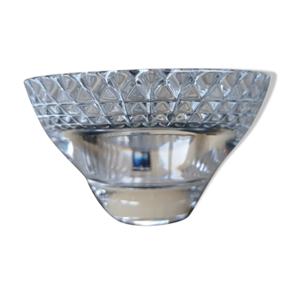 Rogaska crystal candle holder