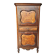 Standing man Louis XV in walnut and ash burl