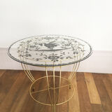 Table low hollywood regency décor 'phoenix', 1950