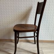 6 antique chairs Jacob & Josef Kohn – Vienna – Decorated bent wood – Style