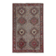 Vintage Turkish Oushak Handwoven Rug 123x195 cm