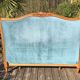 Ensemble lit corbeille et 2 fauteuils cabriolet style Louis XV