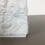 1970s OP Art biscuit porcelain german vase made by  AK Kaiser, Germany