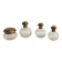 Set / Toiletries / Chiseled crystal bottles, 1920s