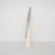 White Roger Lecal for Chabrieres and Co "Lipstick" mirror, France 1970's