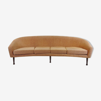 Vintage Frisco Bay Sofa Settee By George Fejer and Eric Pamphilon For Guy Rogers Ltd - Heals